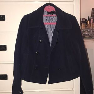 Forever 21 navy pea coat